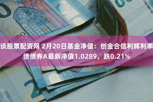 谈股票配资网 2月20日基金净值：创金合信利辉利率债债券A最新净值1.0289，跌0.21%